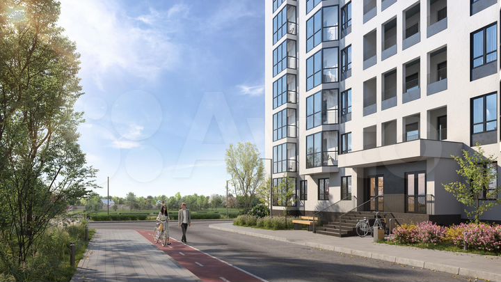 1-к. квартира, 31,8 м², 4/12 эт.