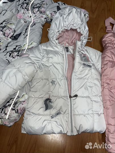 Вещи пакетом для девочки 86 92 зима
