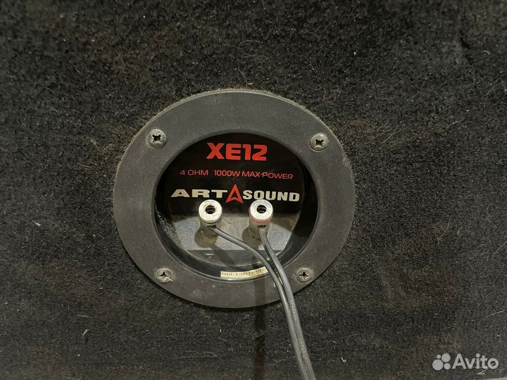 Сабвуфер + усилитель