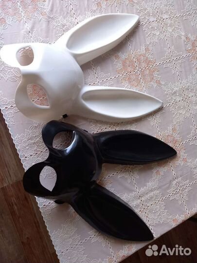 Карнавальные маска уши зайца кролика