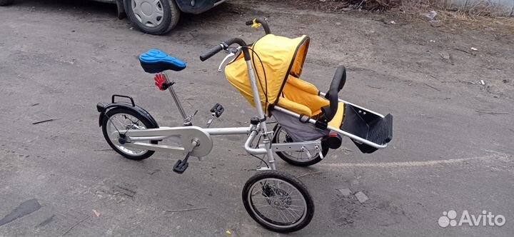 Велосипед коляска складной