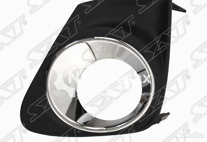 Оправа птф toyota corolla 10-13 LH хром