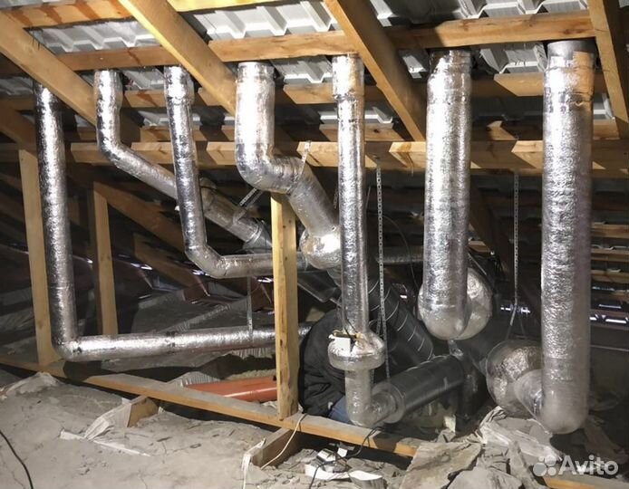 Монтаж вентиляции/кондиционирования 