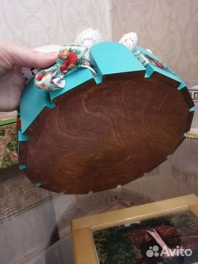 Новая шкатулка-корзинка ручная работа