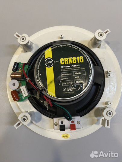 CVGaudio CRX816 потолочный громкоговоритель