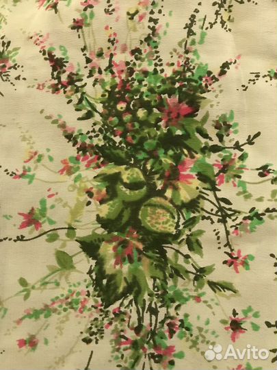 Натуральный шёлк СССР отрезы