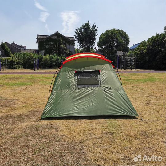 Палатка туристическая 4 местная+тамбур большой