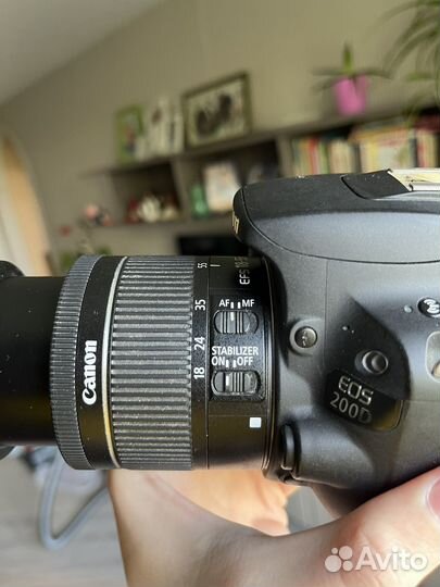 Canon EOS 200D, EF-S 18-55 IS STM