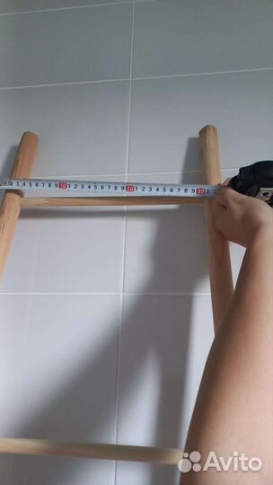 Интерьерная лесенка из дерева