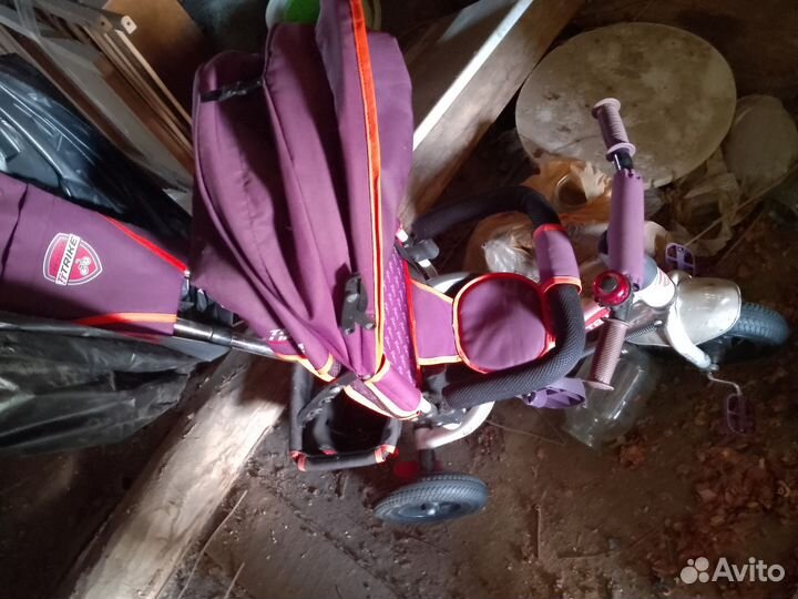 Детский снегокат, и детский велосипед