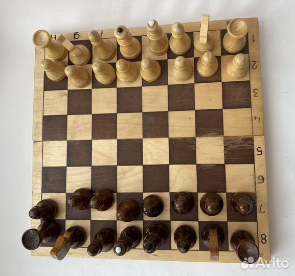 Шахматы деревянные СССР