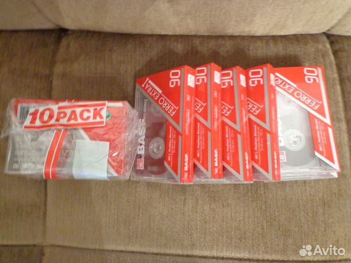 Аудиокассеты новые basf