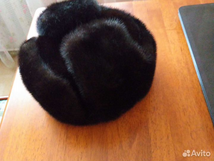 Мужская шапка норка полная р.59-60