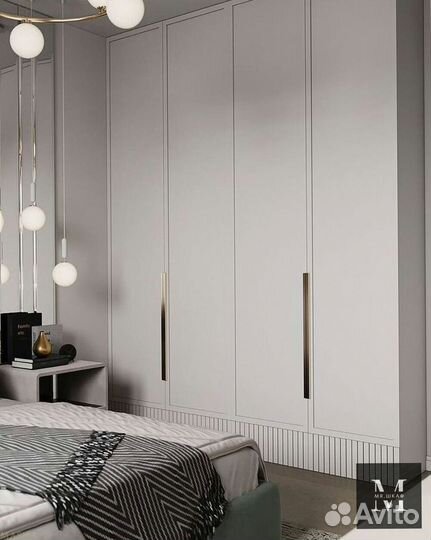 Шкаф с фрезеровкой