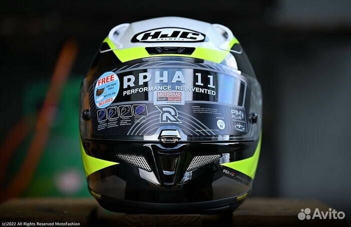 Шлем HJC rpha 11 texen MC3H