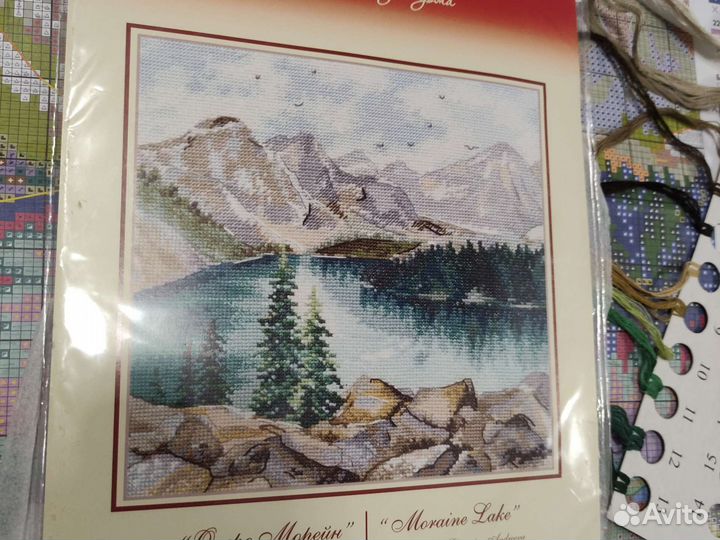 Остатки от набора для вышивания