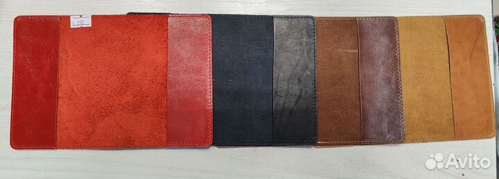 Обложка на паспорт кожаная ручная работа