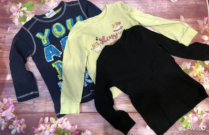 Детские вещи пакетом на мальчика 110 116