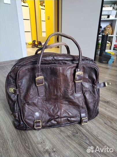 Сумка кожаная унисекс