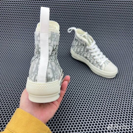 Кеды Dior B23 High Top Logo Oblique