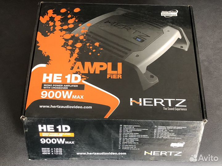 Hertz новый моноусилитель 900W