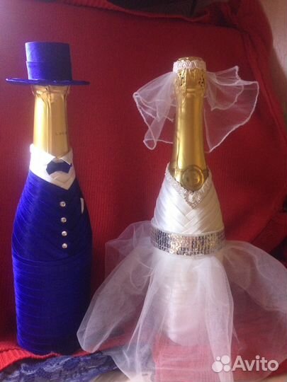 Бутылки на свадьбу