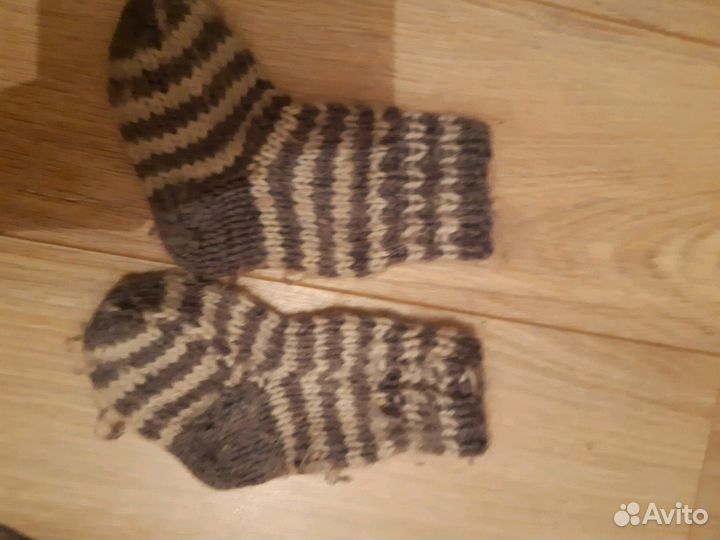 Носки шерсть 25 см по от пятки к носку