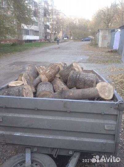 Дрова колотые сухие берёза и дуб