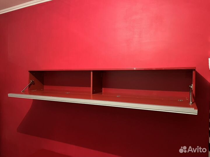 Набор IKEA бесто бурс (тв тумба и навесная полка)