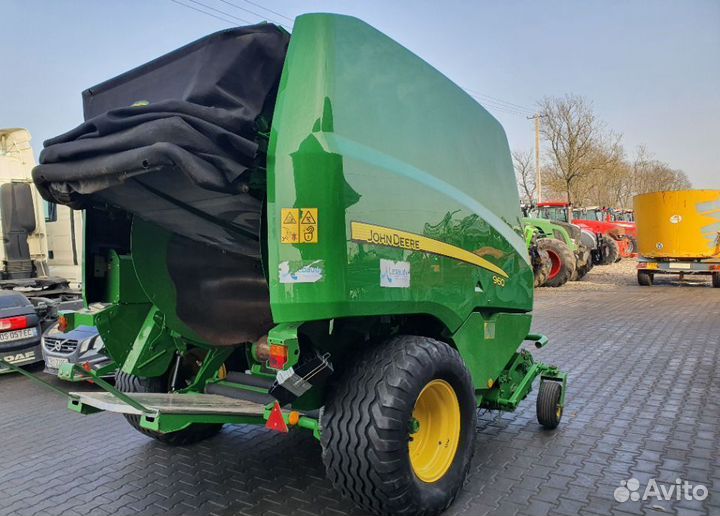 Пресс-подборщик John Deere 990, 2013