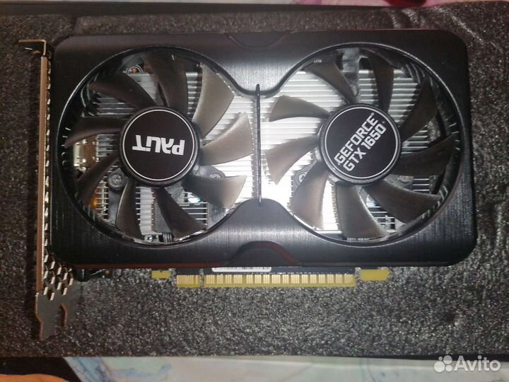 Видеокарта Palit gtx 1650 4gb gddr6