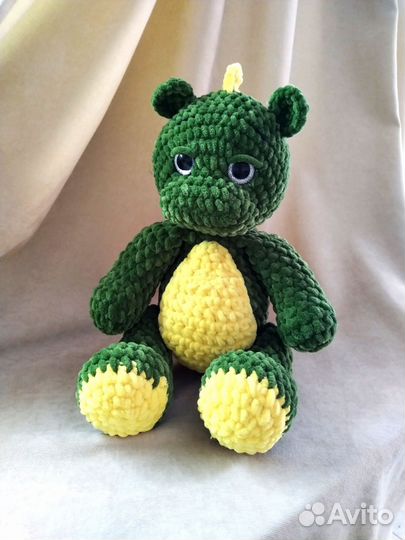 Вязаные игрушки дракон