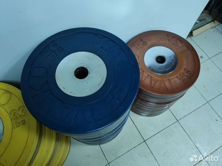 Диски для штанги Ivanko (USA)