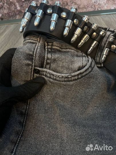 Джинсы Balenciaga balon grey