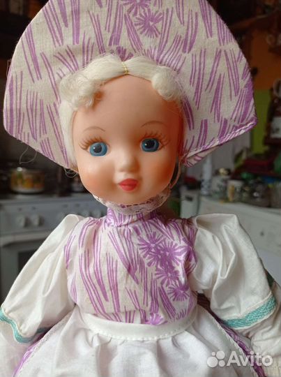 Кукла грелка на чайник СССР