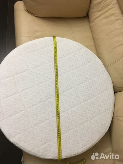 Матрас детский круглый 75 см