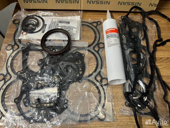 Комплект прокладок NIssan GTR VR38dett Nissan A010