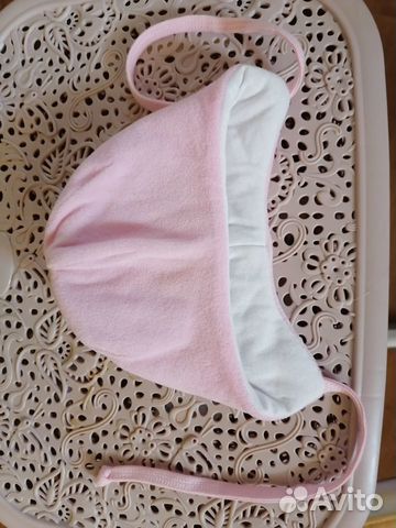 Шапка детская для девочки новорождённой