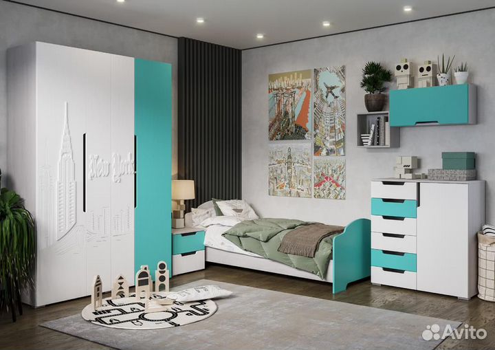 Комод миа км 052 с дверкой