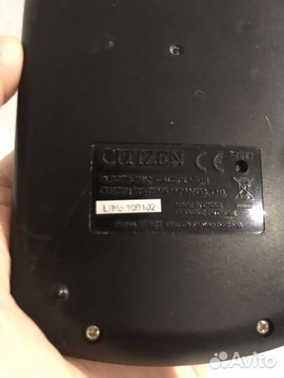 Калькулятор научный citizen SRP-280N