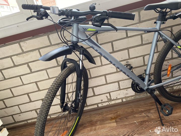 Новый велосипед black aqua cross