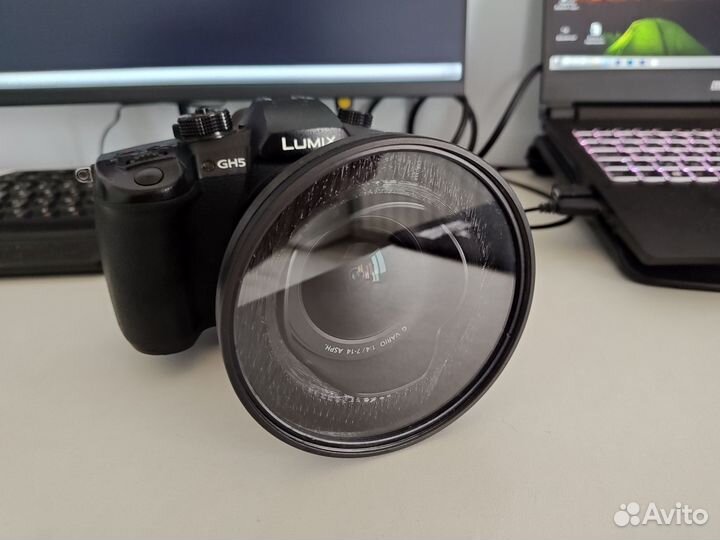 Переходник на 105мм для объектива panasonic 7-14