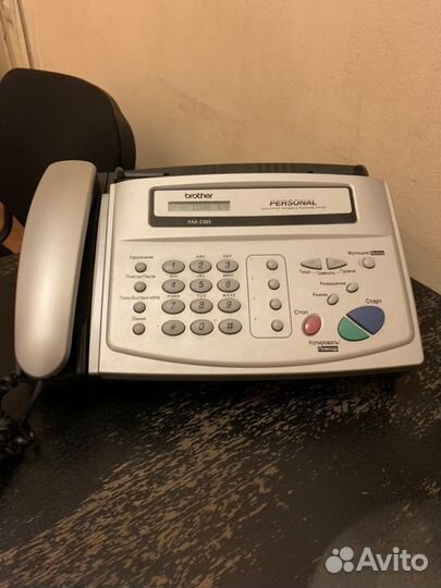 Факс телефон brother