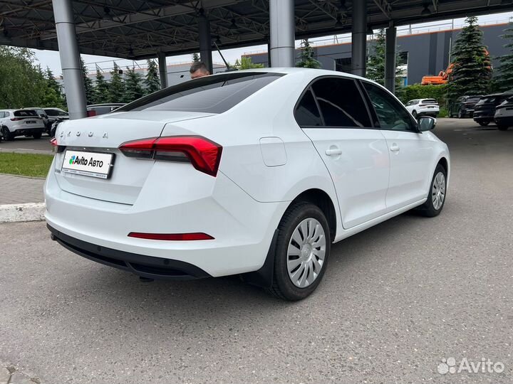 Skoda Rapid 1.6 МТ, 2021, 28 600 км