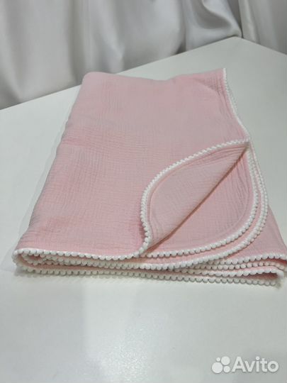 Муслиновый плед детский