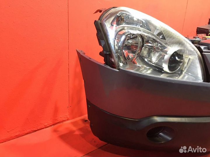 Ноускат Nissan Qashqai J10. Передняя часть
