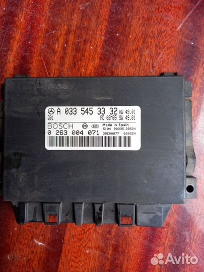 Блок управления парктроников Mercedes