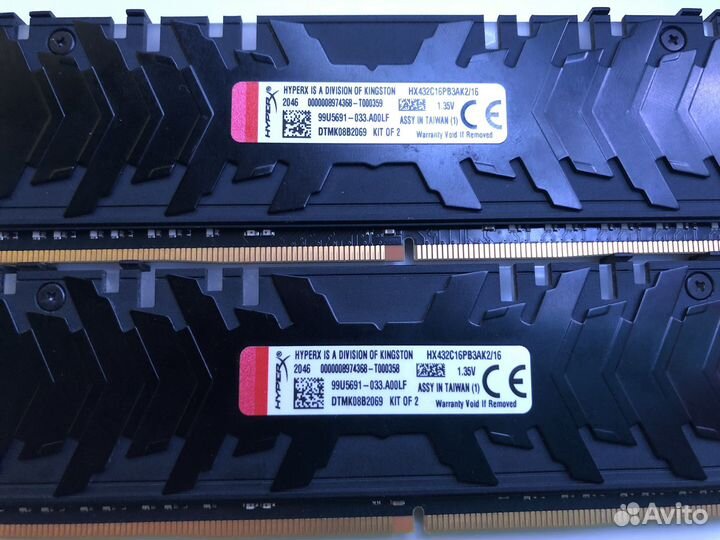 HyperX predator fury Renegade DDR4 3200/3600 RGB