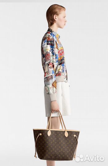 Сумка Louis vuitton Neverfull MM