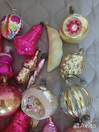Елочные игрушки СССР